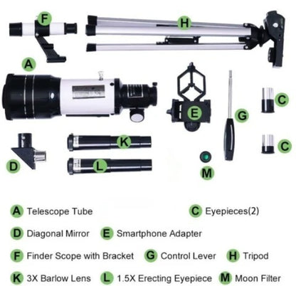 Telescopio astronómico