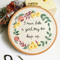 Embroidery handmade kit