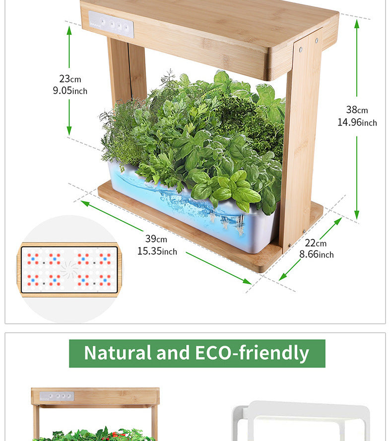 Eco Friendly Bamboo Intelligent Planter