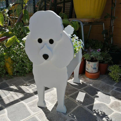 Garden Decorations Dog Planter Variety