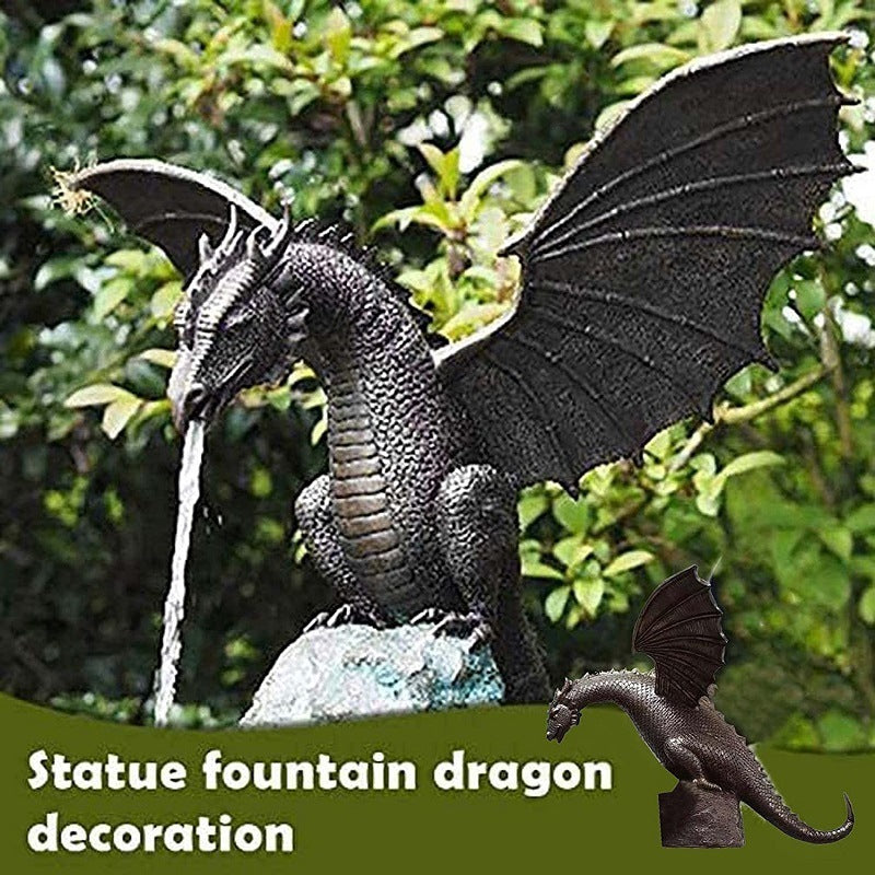 Flying Dragon Garden Decoration Fountain