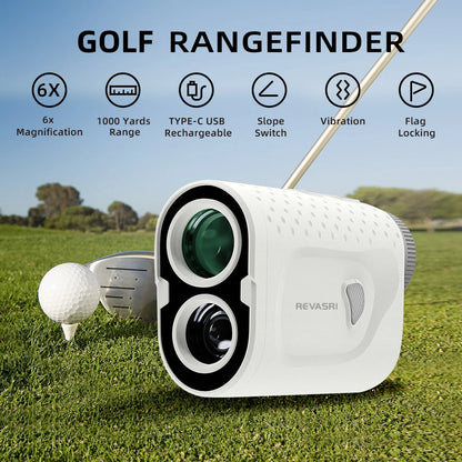 2024 New Golf Rangefinder with Slope 1000 Yards