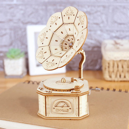 Harmony Heirloom 3D Wooden Music Box Puzzle