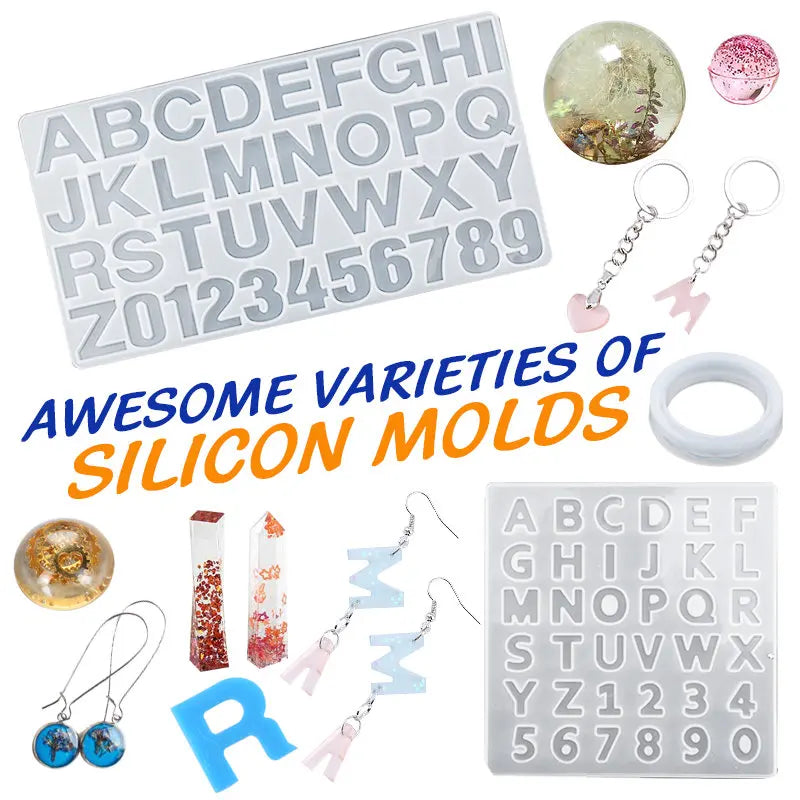 Transparent Resin Jewelry Kit