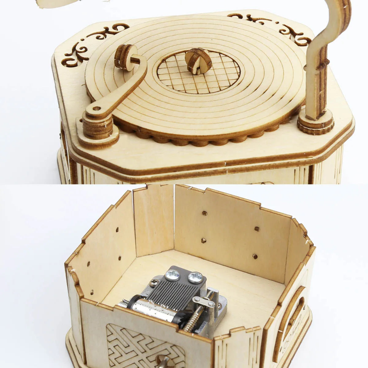 Harmony Heirloom 3D Wooden Music Box Puzzle