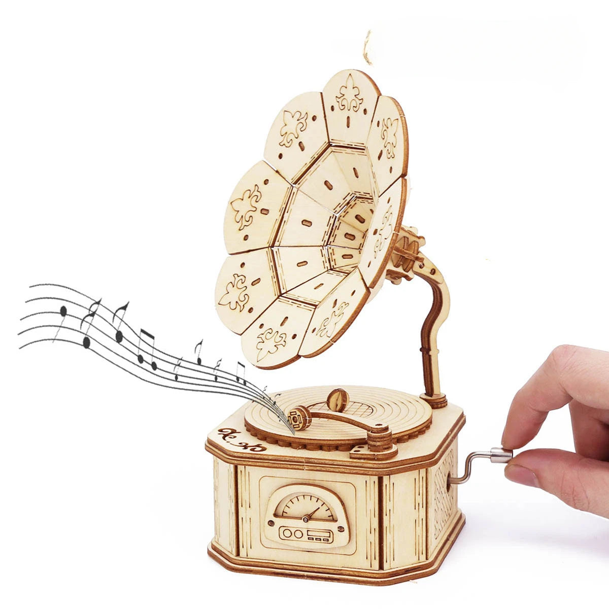 Harmony Heirloom 3D Wooden Music Box Puzzle