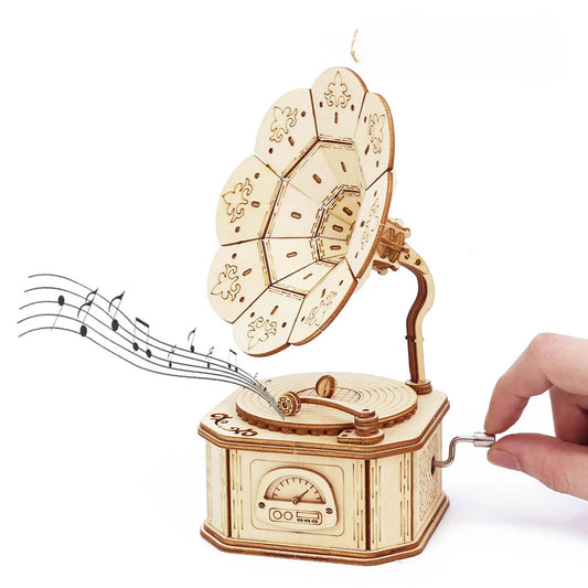 Harmony Heirloom 3D Wooden Music Box Puzzle