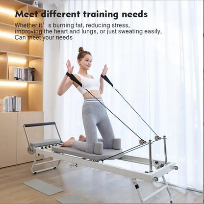 Pilates Fitness Equipment Foldable Bed Strength Training Machine