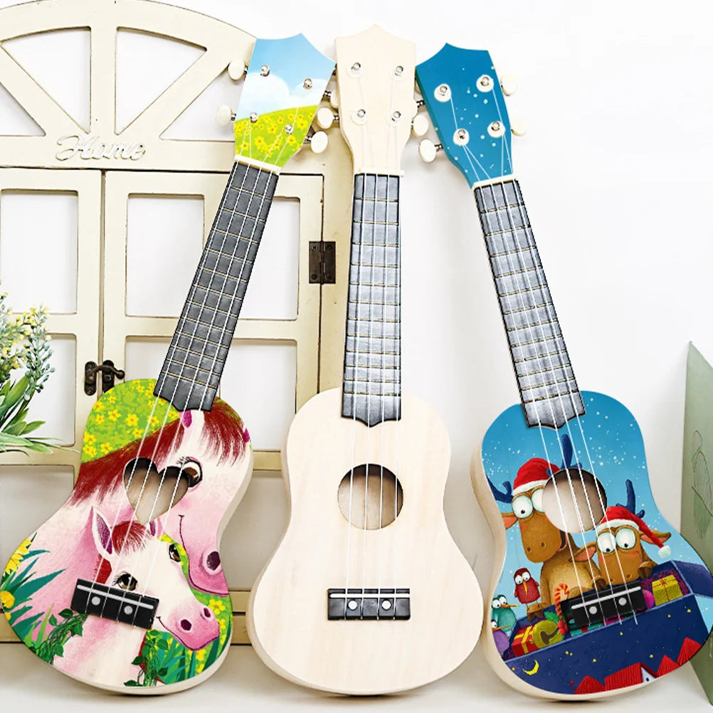 Kit de construcción de ukelele de madera 