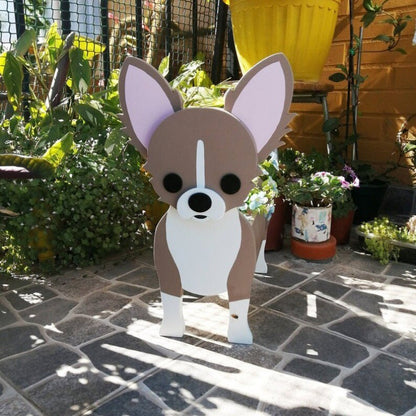 Garden Decorations Dog Planter Variety