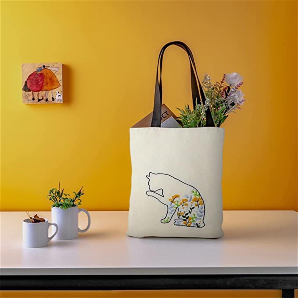 Canvas Bag Embroidery Kit